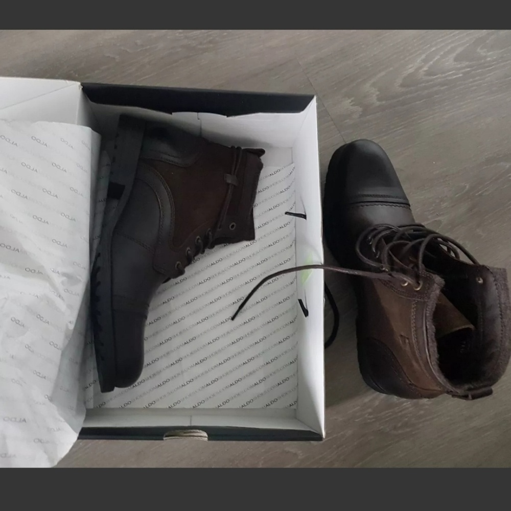 Aldo Men's Acelalla Boot Brown Size 11